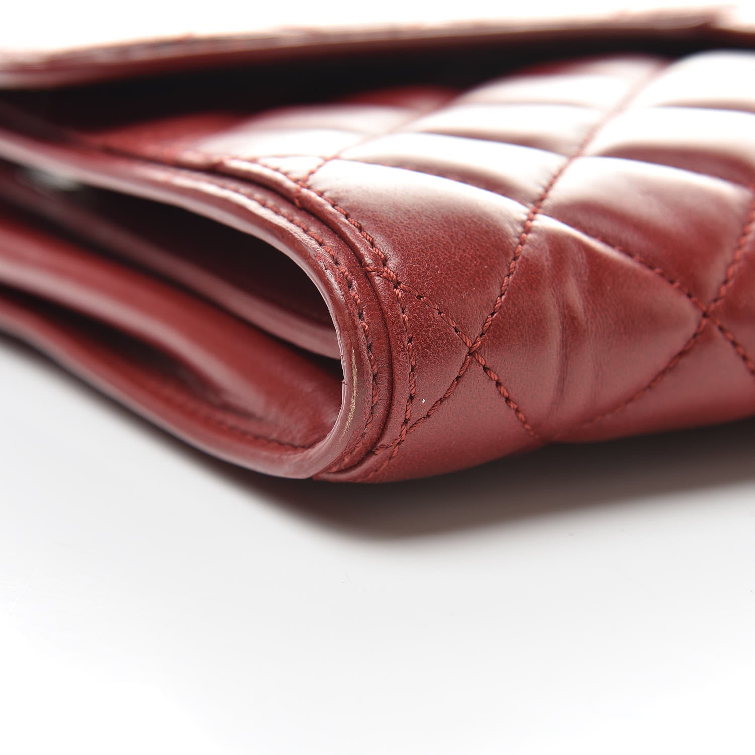 Chanel Lambskin Quilted Citizen Zip Flap Red 9 of 15