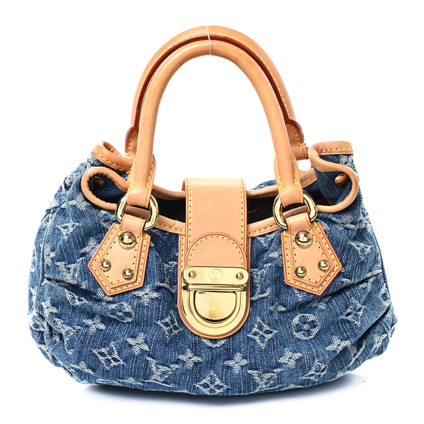Monogram Denim Pleaty Blue