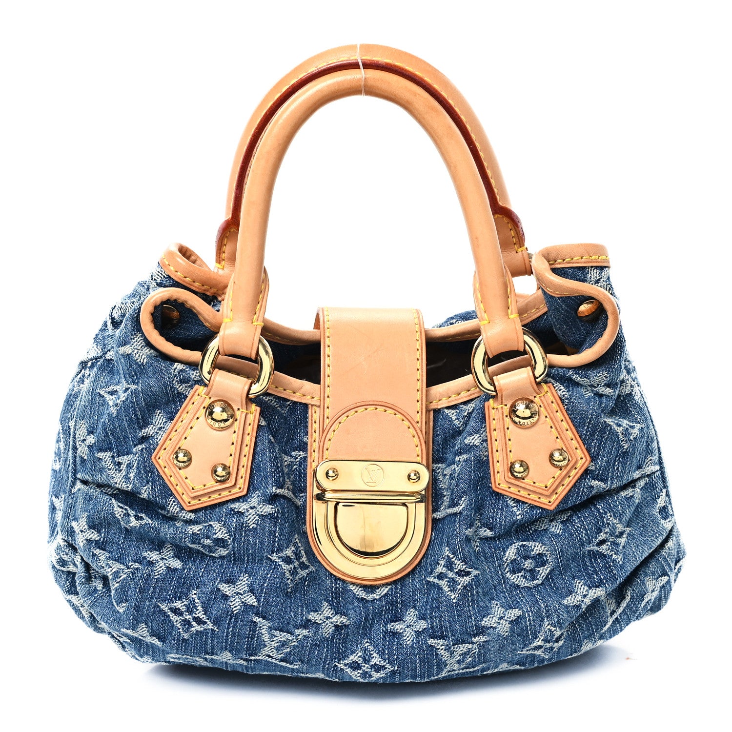 Louis Vuitton Monogram Denim Pleaty Blue 1 of 11