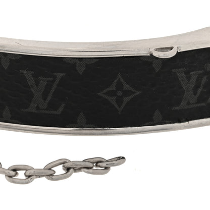 Louis Vuitton Monogram Eclipse Pin Lock Bracelet L 5 of 5