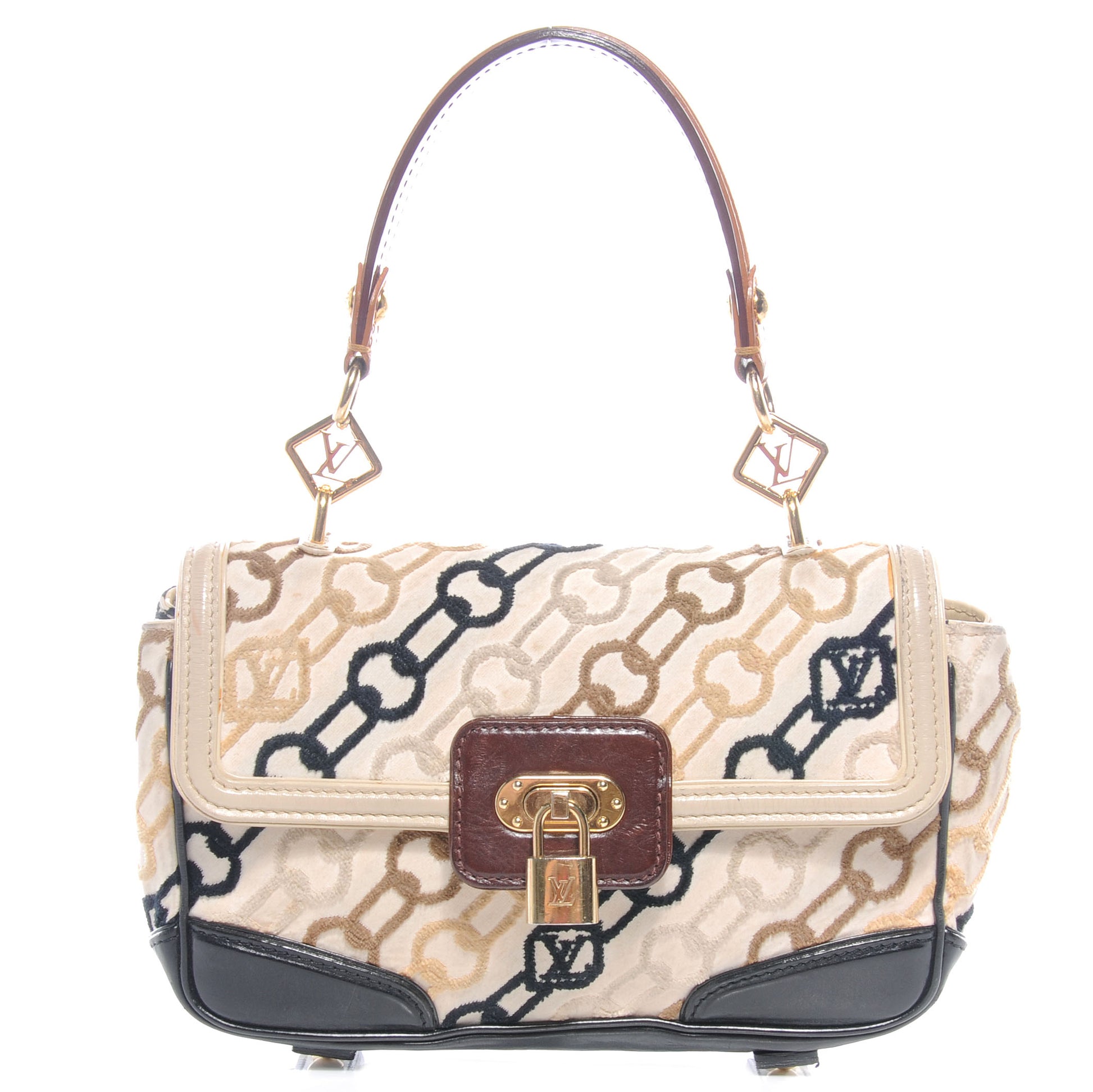 Louis Vuitton Velvet Chains Dolly Beige 1 of 7