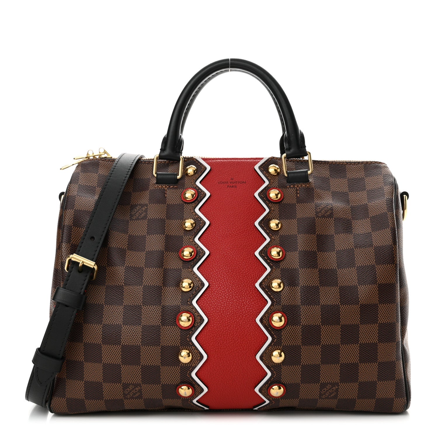 Louis Vuitton Damier Ebene Karakoram Speedy Bandouliere 30 1 of 12