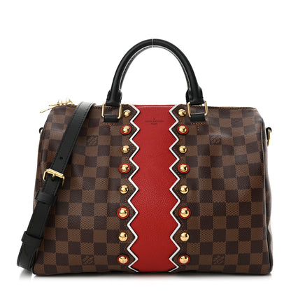 Louis Vuitton Damier Ebene Karakoram Speedy Bandouliere 30 1 of 12