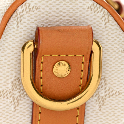 Louis Vuitton Monogram Heritage Keepall Bandouliere 25 Off White 10 of 12