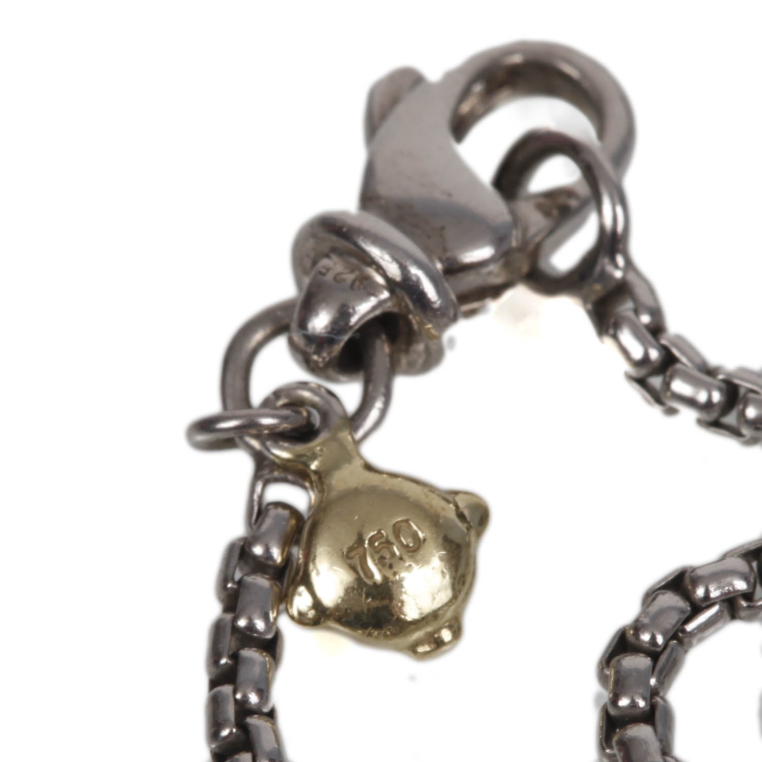 David Yurman Sterling Silver and Amethyst Long Necklace 5 of 6