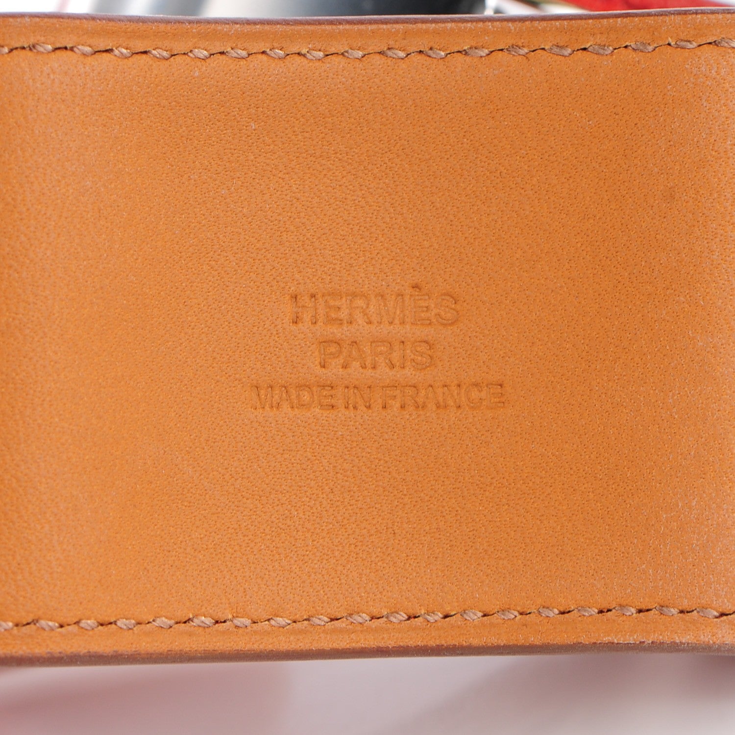 Hermes Box Collier de Chien CDC Bracelet L Sanguine 8 of 8