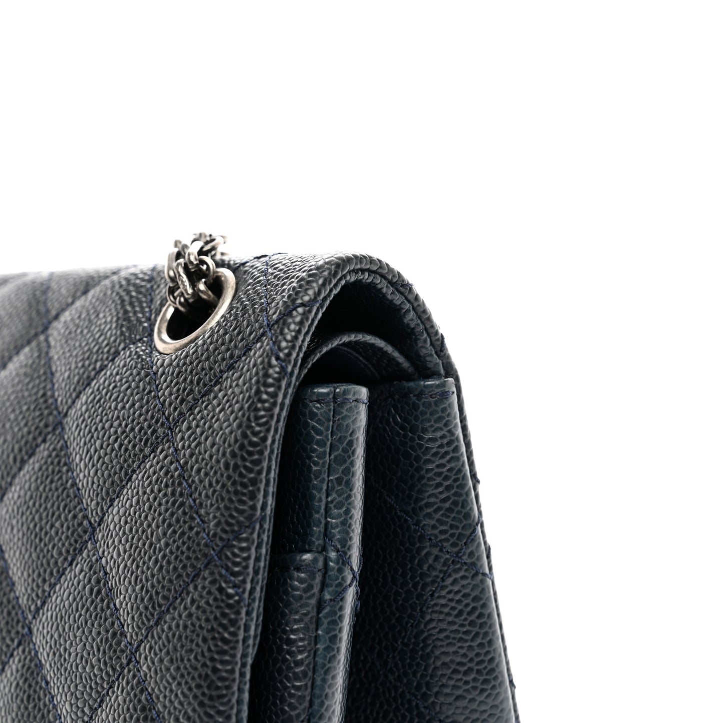 Caviar Quilted 2.55 Reissue 226 Flap Navy Blue