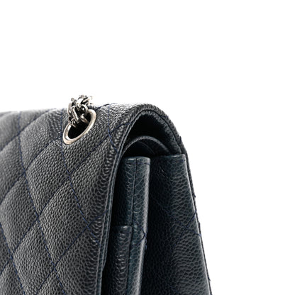 Chanel Caviar Quilted 2.55 Reissue 226 Flap Navy Blue 11 of 14