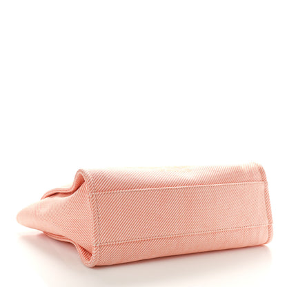 Chanel Mixed Fibers Small Deauville Tote Light Orange 4 of 10