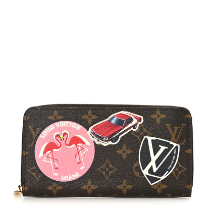 Louis Vuitton Monogram World Tour Zippy Wallet 1 of 6