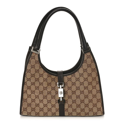 Gucci Monogram Small Bardot Bag Brown 1 of 14