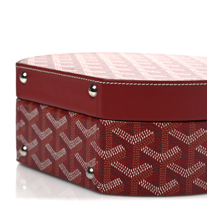 Goyard Goyardine Alto Hatbox Red 9 of 9