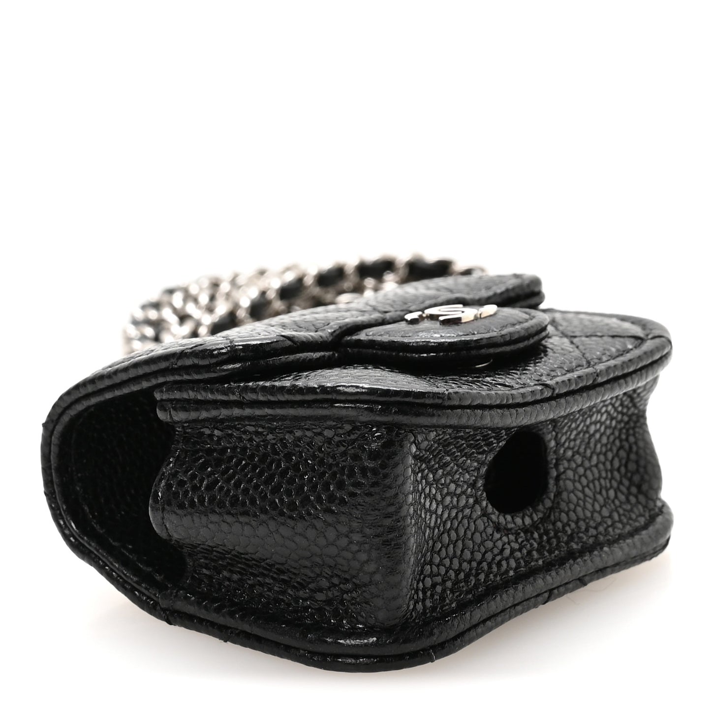 Caviar Quilted Airpods Pro Case Black