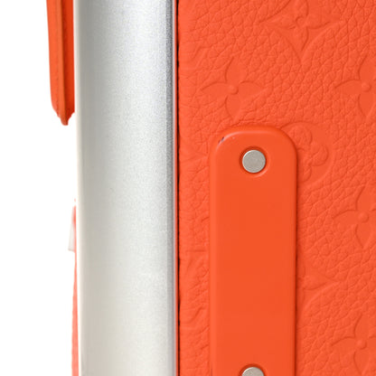 Louis Vuitton Taurillon Horizon 55 Orange 8 of 8