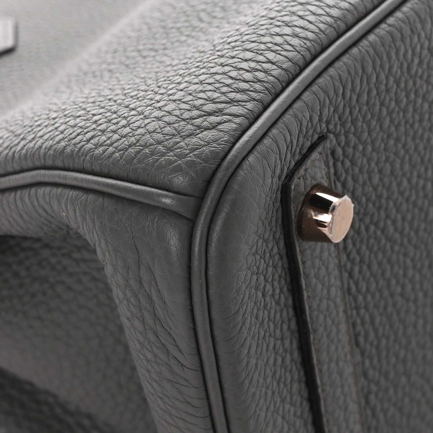 Hermes Togo Birkin 30 Etain 10 of 11