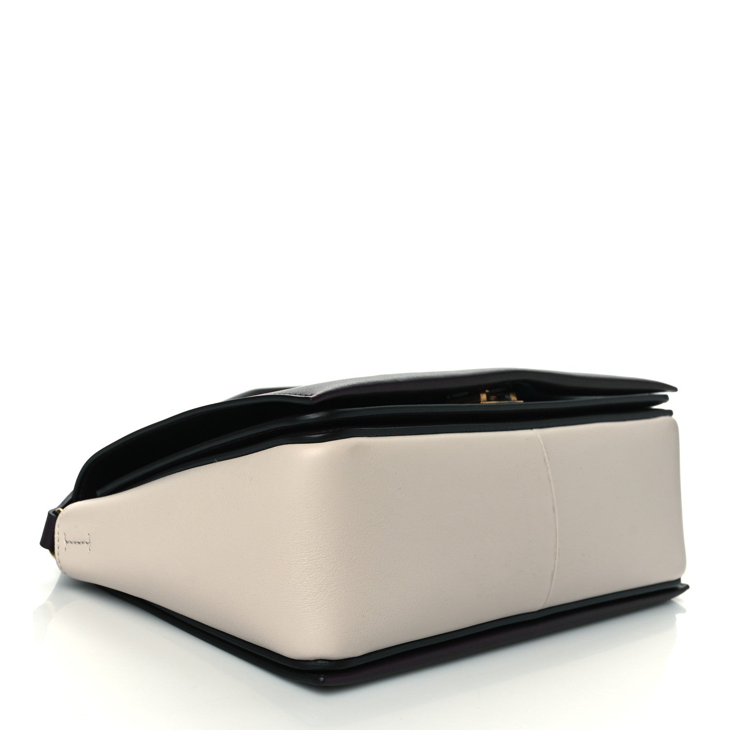 Celine Shiny Smooth Calfskin Medium Frame Shoulder Bag Velvet Desert 4 of 10