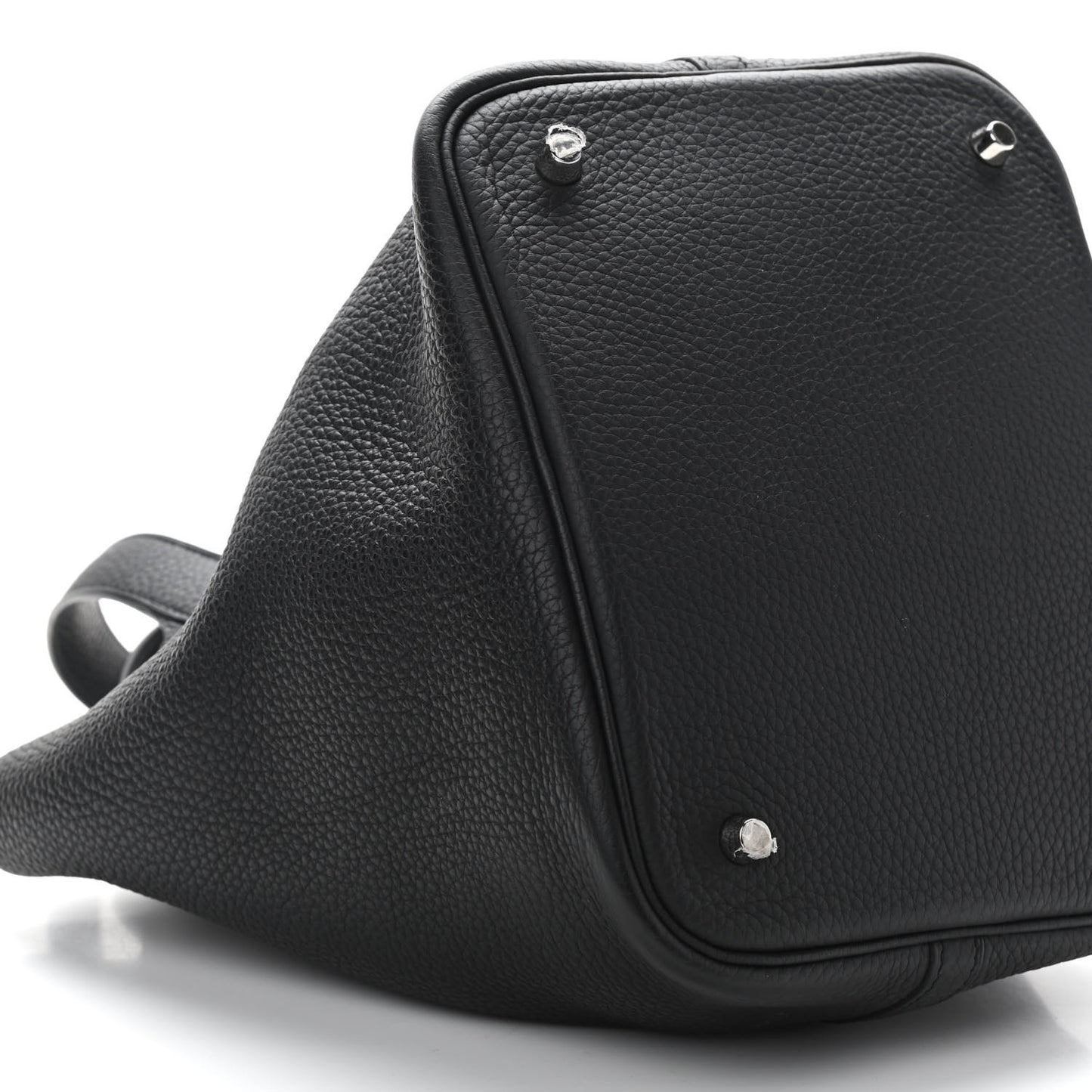 Taurillon Clemence Picotin Lock 22 MM Black