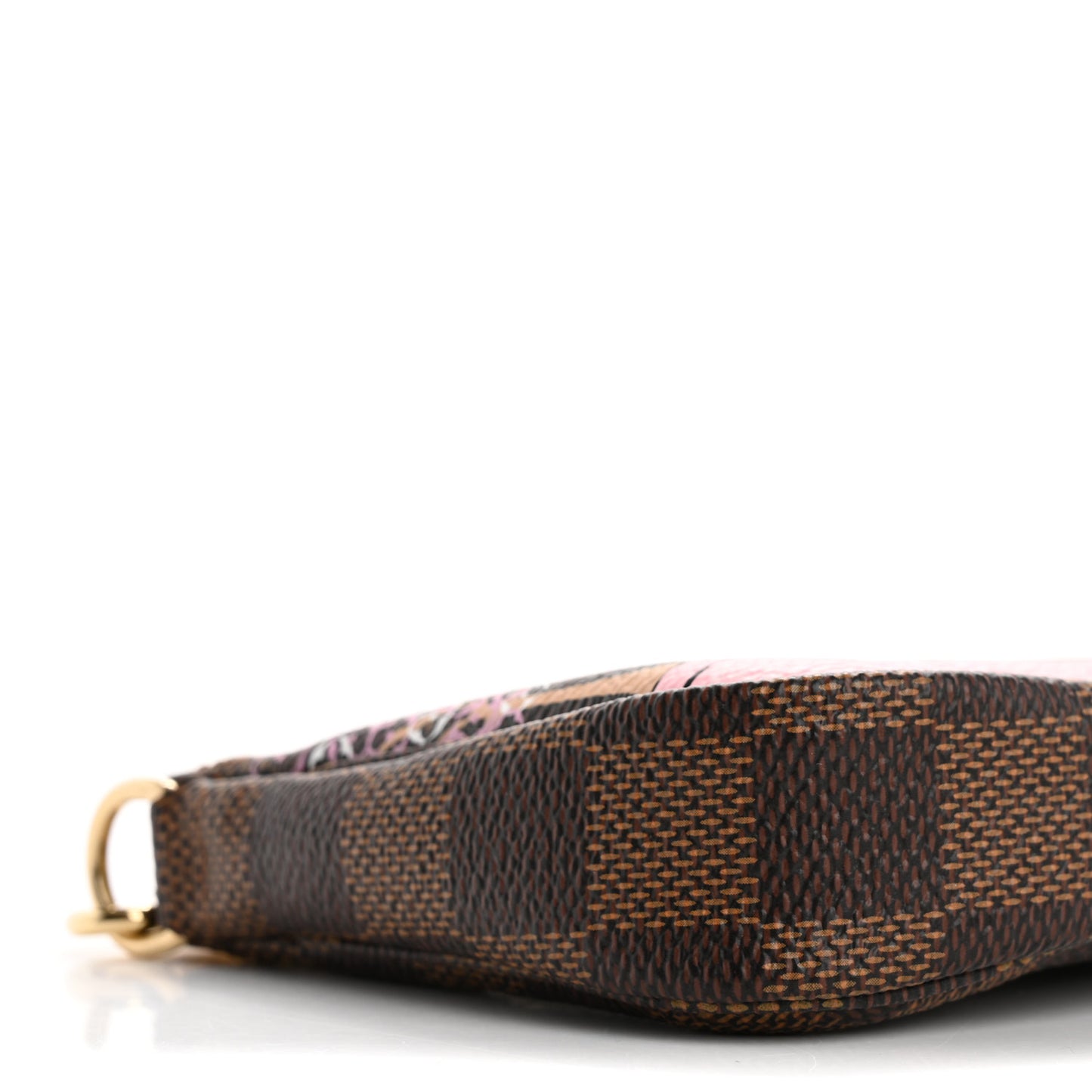 Damier Ebene 2019 Christmas Animation Mini Pochette Accessories Red