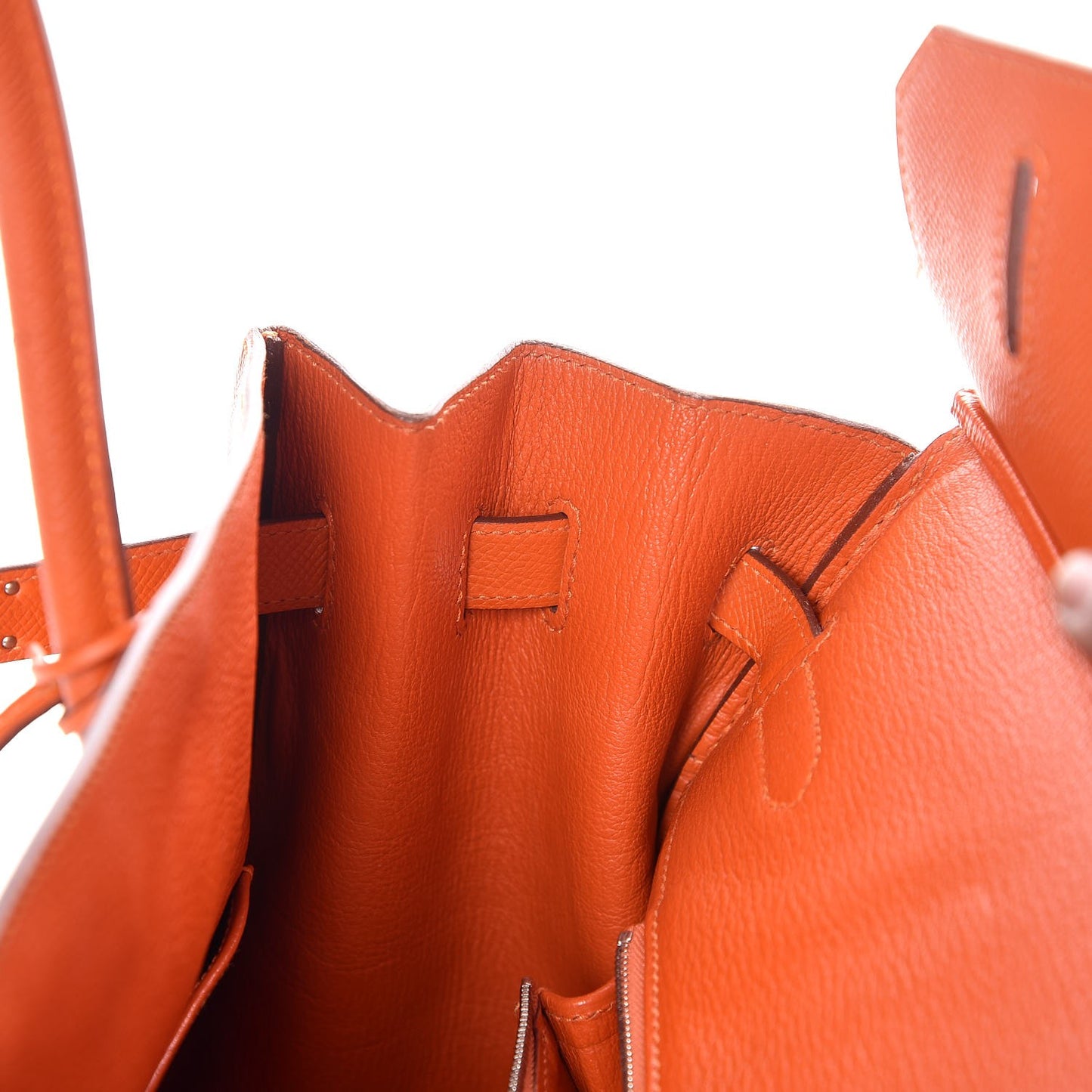 Epsom Birkin 35 Orange