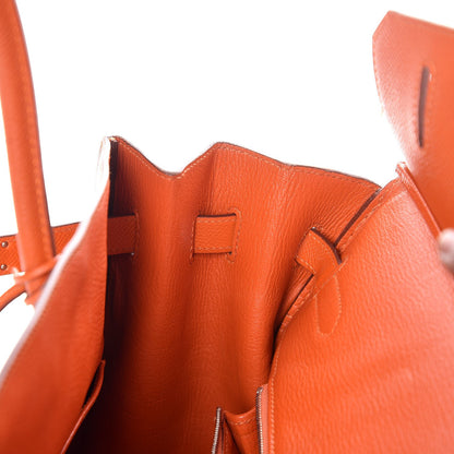 Hermes Epsom Birkin 35 Orange 13 of 37