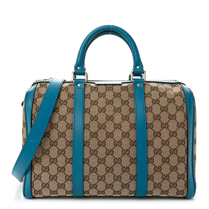 Gucci Monogram Medium Joy Boston Blue 1 of 12