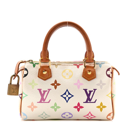 Louis Vuitton Monogram Multicolor Mini Sac HL Speedy White 1 of 23