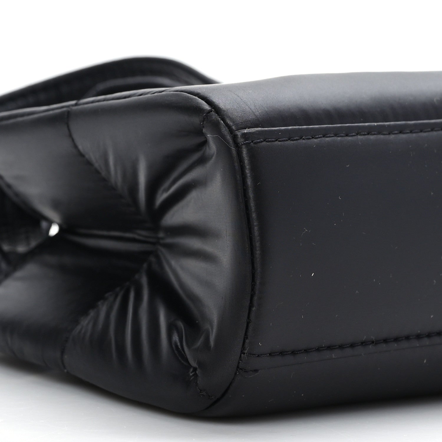 Telfar Nylon Small Puff Shopping Bag Black 7 of 8