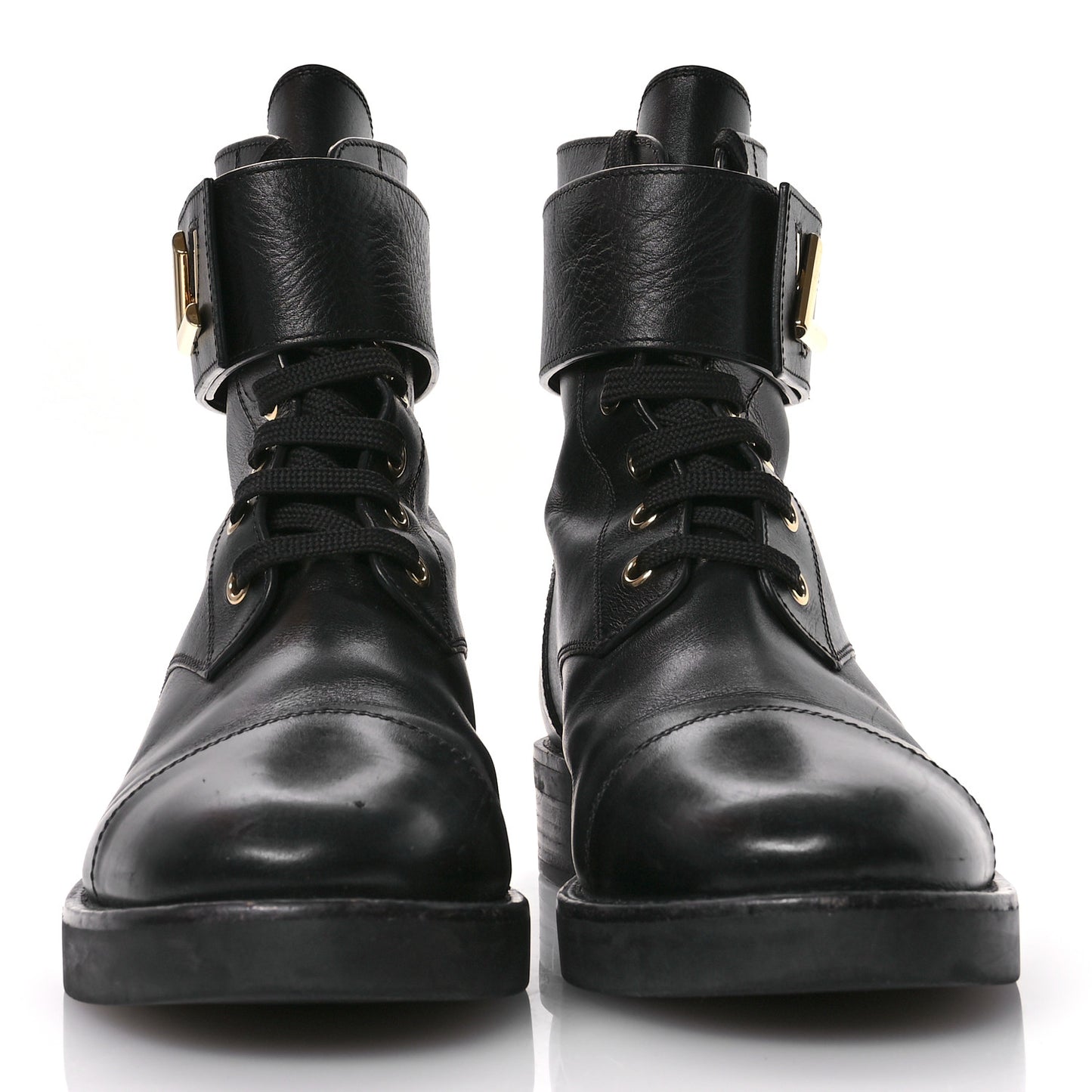 Calfskin Wonderland Ranger Boots 38.5 Black
