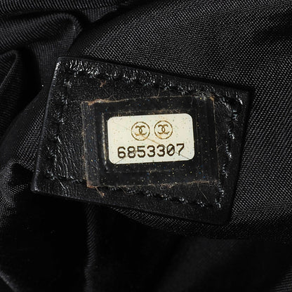 Chanel Nylon Travel Bowler Black 7 of 7
