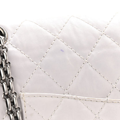 Chanel Aged Calfskin Quilted 2.55 Reissue 226 Flap Ivory 10 of 11