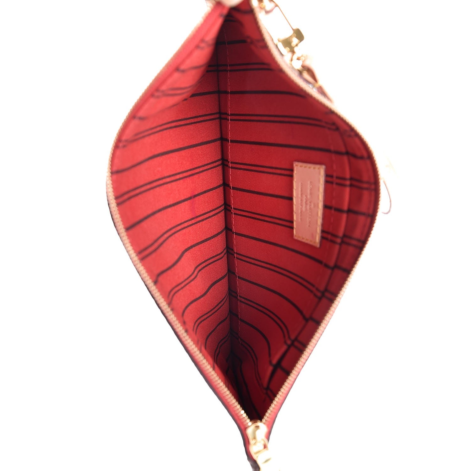 Louis Vuitton Monogram Neverfull MM GM Pochette Cherry 5 of 14