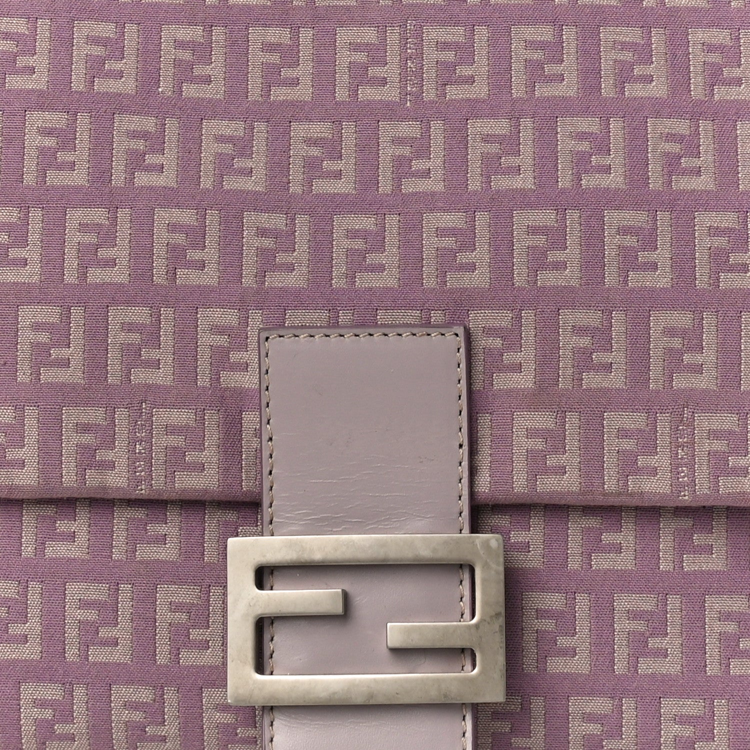 Fendi Zucchino Mama Baguette Lilla 8 of 10