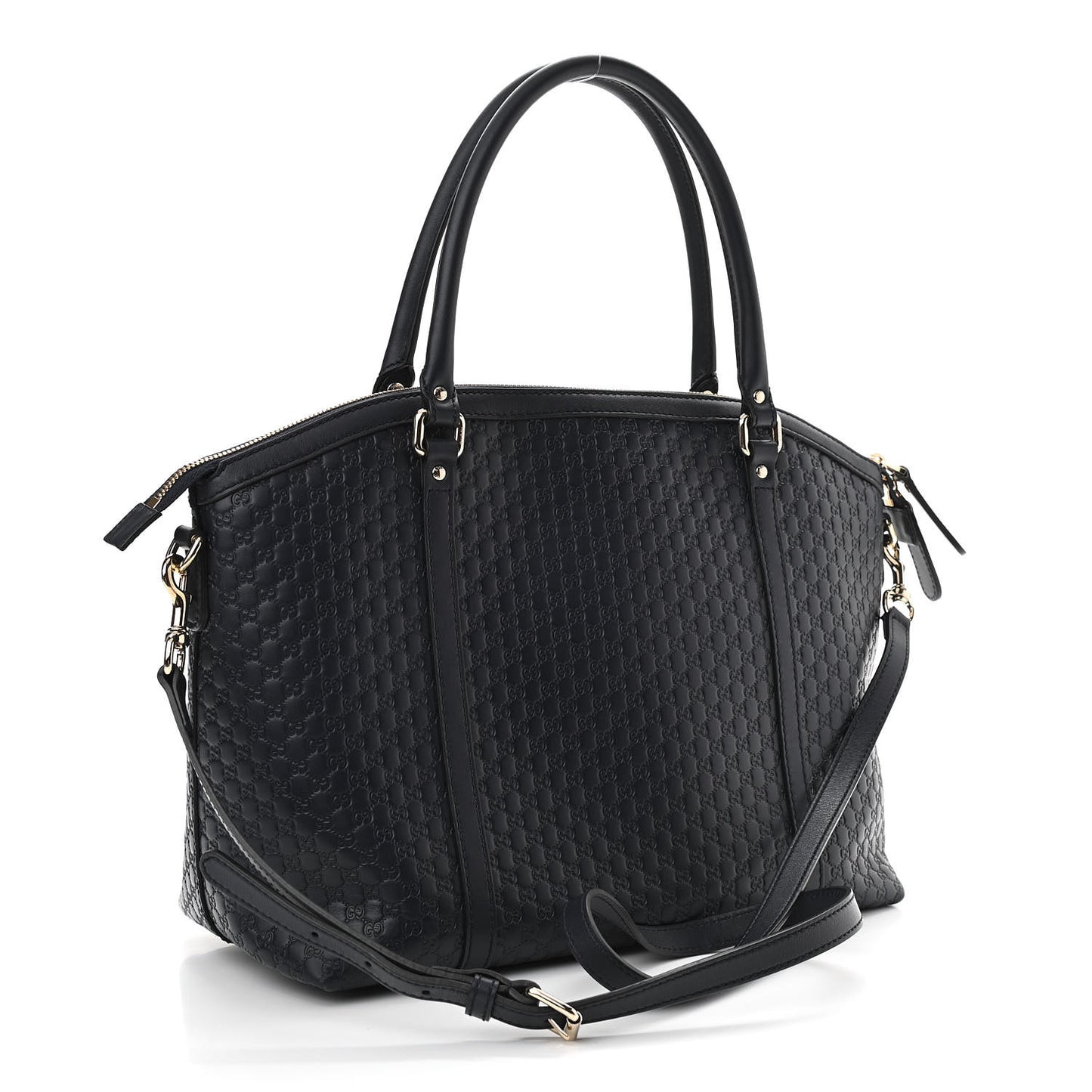 Soft Microguccissima Dome Satchel Navy
