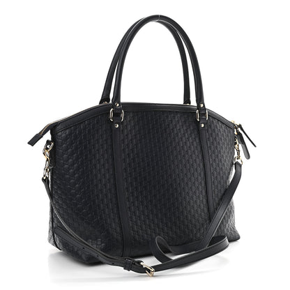 Gucci Soft Microguccissima Dome Satchel Navy 3 of 12