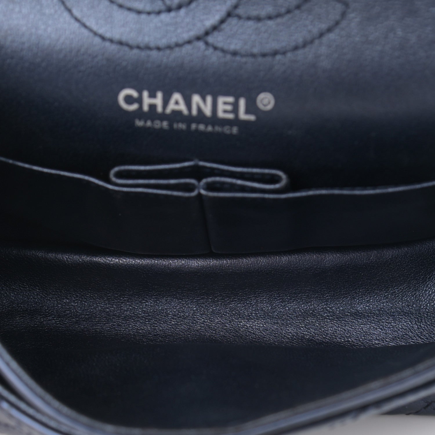 Chanel Metallic Aged Calfskin Quilted 2.55 Reissue 224 Flap Blue 5 of 13