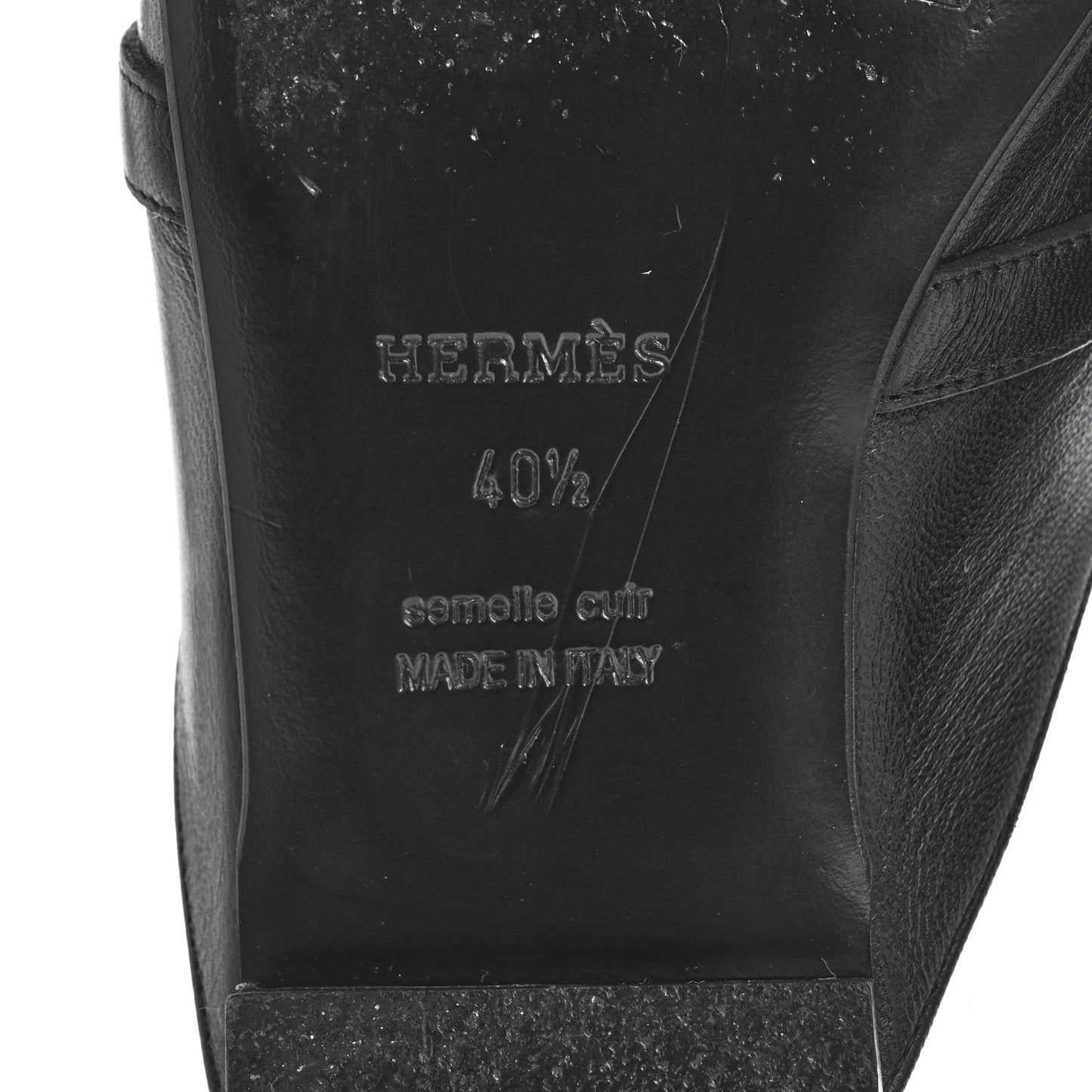 Goatskin Oz Mules 40.5 Black