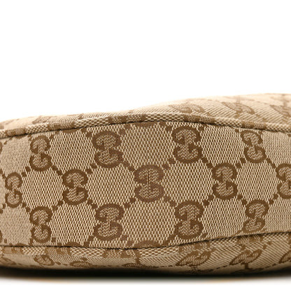 Gucci Calfskin Large Jackie 1961 Shoulder Bag Sand And Brown 9 of 10