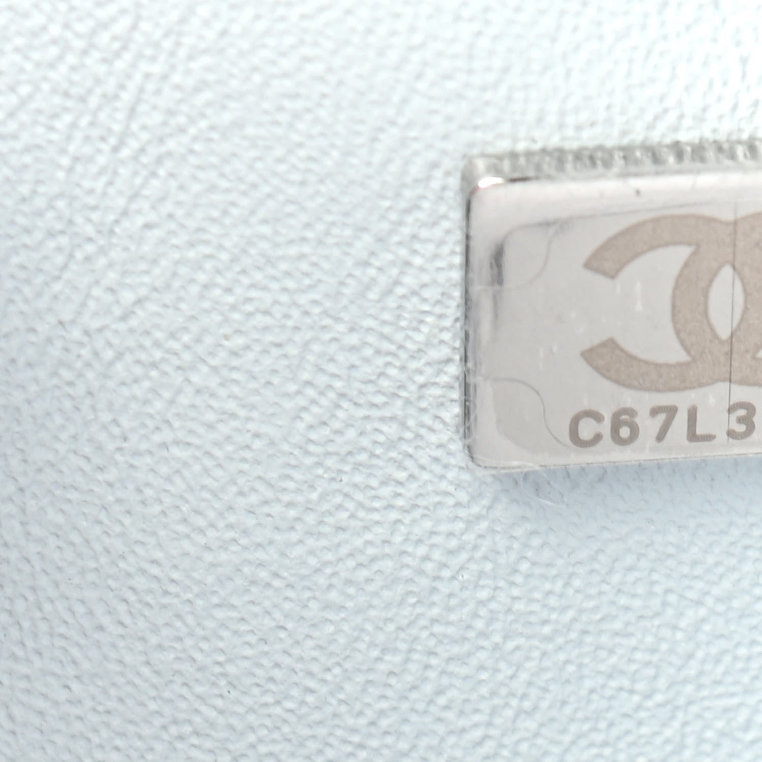 Chanel Aged Calfskin Chevron Quilted 2.55 Reissue Mini Flap Light Blue 7 of 9