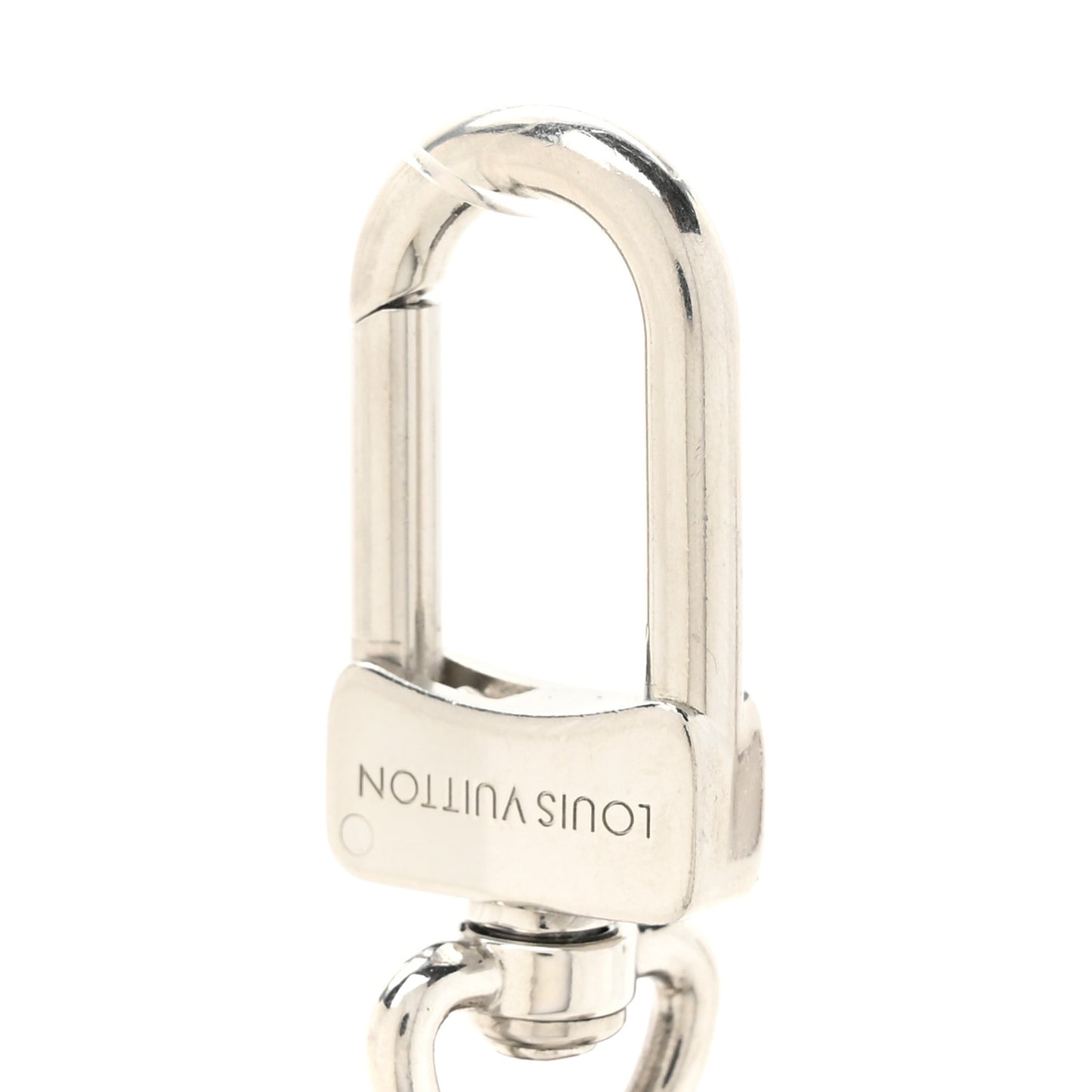 Damier Spray Dragonne Key Holder White