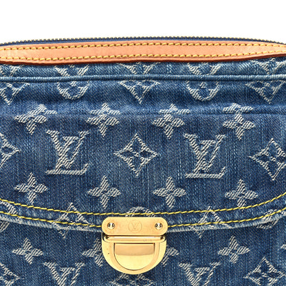 Louis Vuitton Monogram Denim Bum Bag Blue 6 of 8