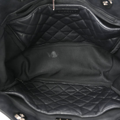 Chanel Caviar Quilted Large CC Box Shopping Tote Black 5 of 18