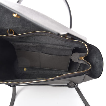 Celine Grained Calfskin Mini Belt Bag Grey 5 of 9
