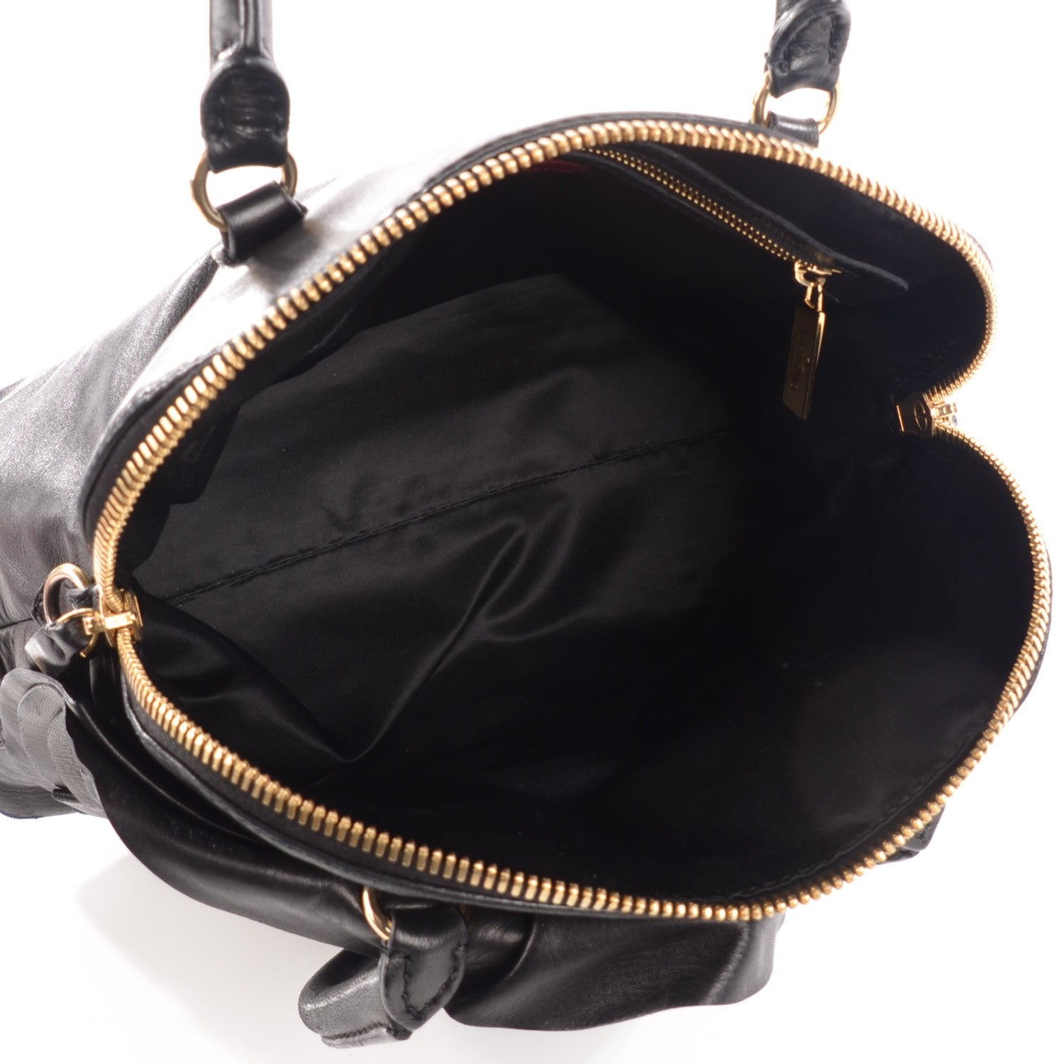 Valentino Garavani Nappa Petale Dome Bag Black 5 of 8