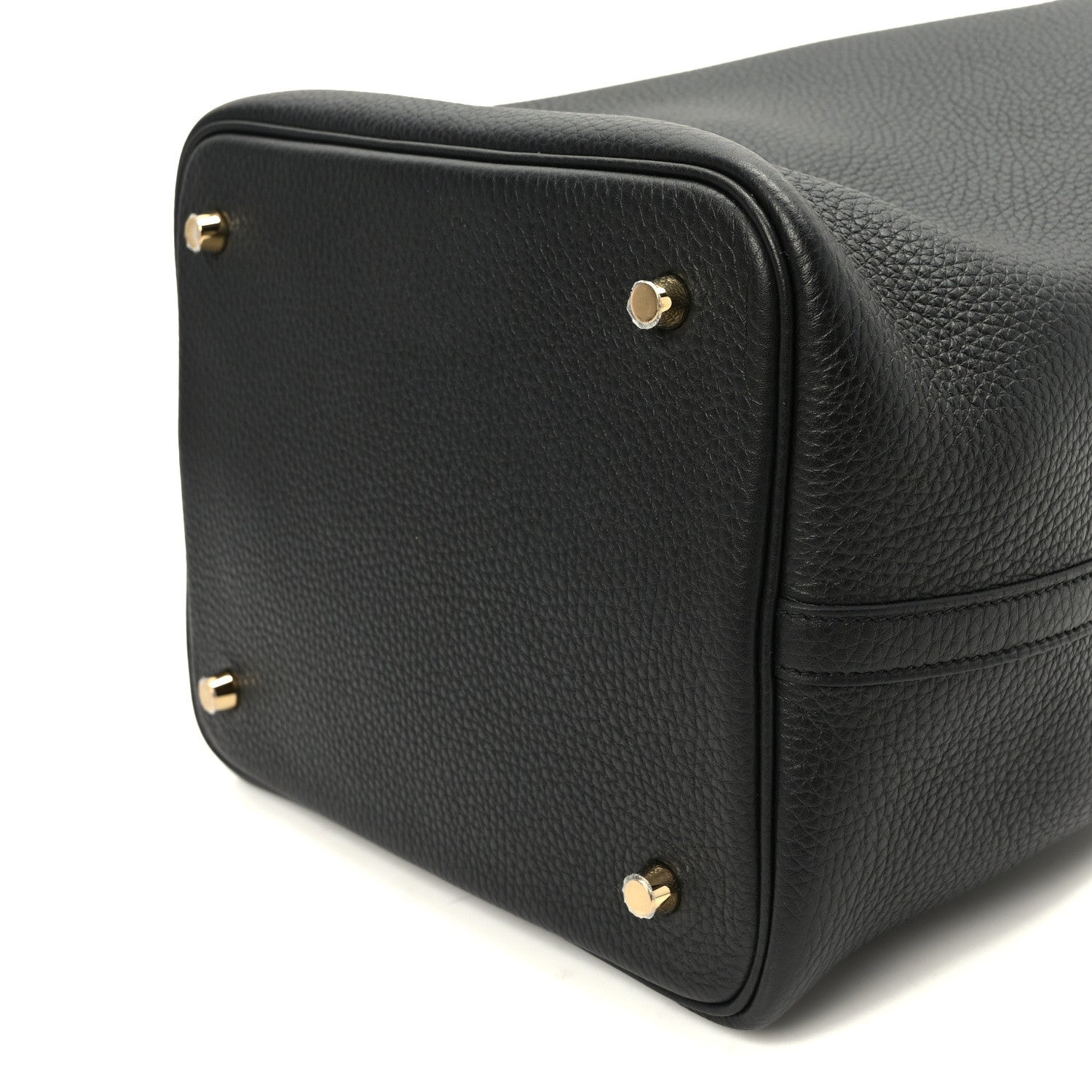 Hermes Taurillon Clemence Picotin Lock 22 MM Black 9 of 9
