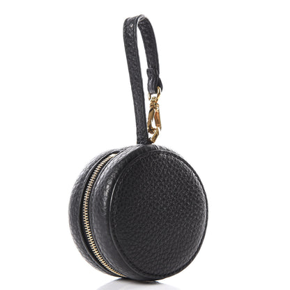 Fendi X FILA Calfskin Mania Tote Charm Black 2 of 7