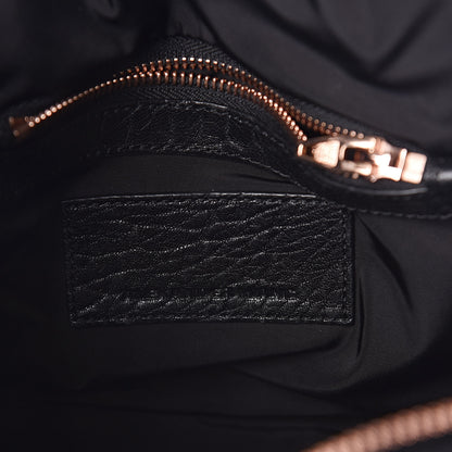 Alexander Wang Pebbled Lambskin Rockie Black Rose Gold Hardware 6 of 11
