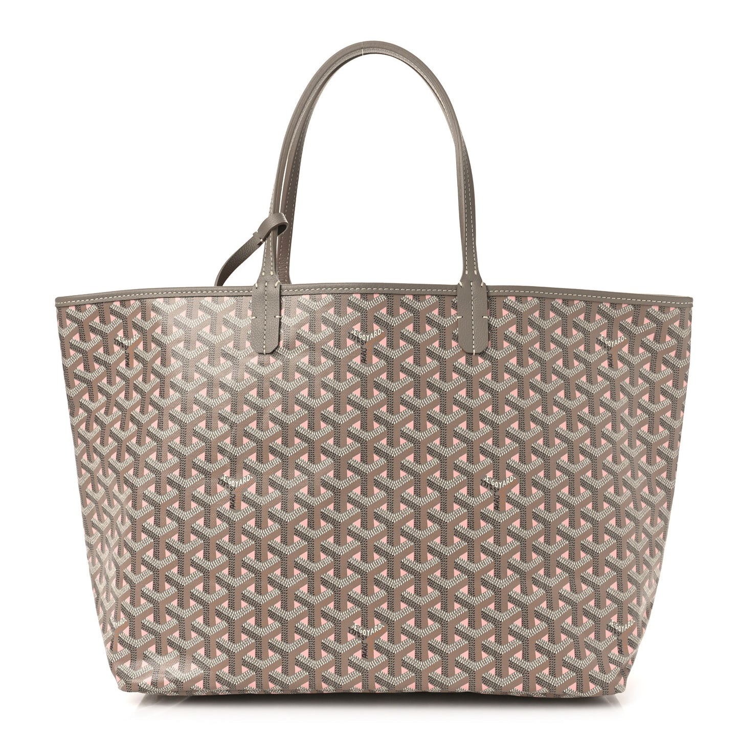 Goyardine Saint Louis Claire Voie PM Grege Powder Pink