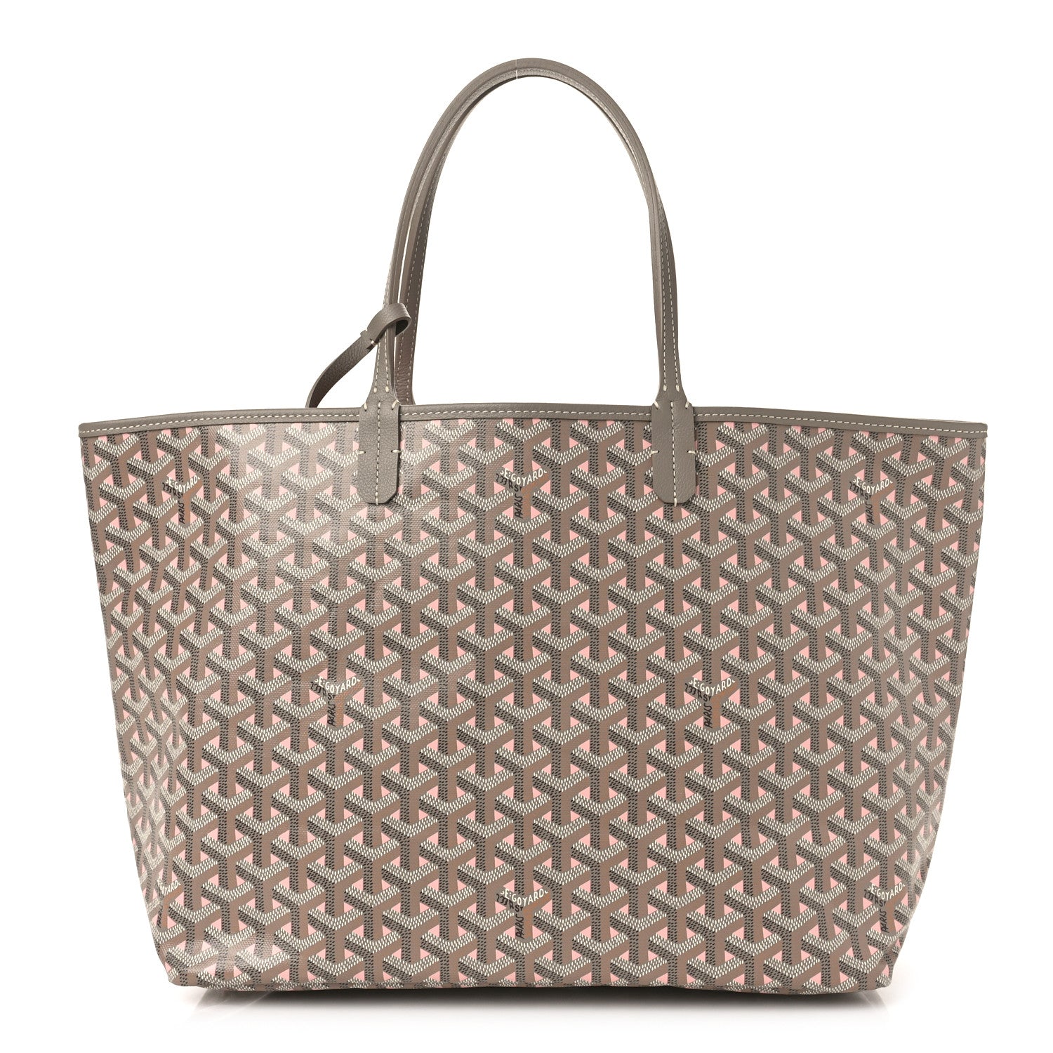 Goyard Goyardine Saint Louis Claire Voie PM Grege Powder Pink 3 of 8
