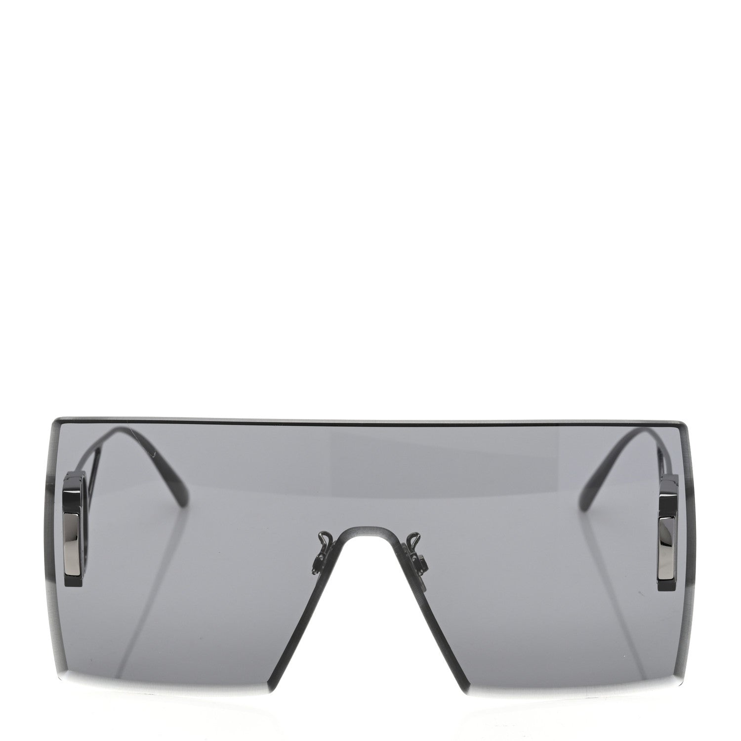 Christian Dior Metal 30 Montaigne M1U Sunglasses Shiny Gunmetal Smoke 2 of 8