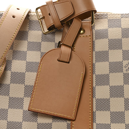 Louis Vuitton Damier Azur Keepall Bandouliere 45 7 of 9